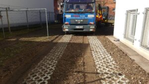Verbundsteinpflaster Hof fertiggestellt – NISTA GmbH
