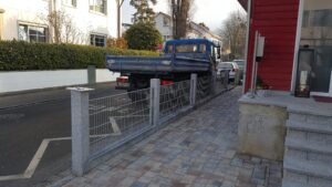 Verbundstein-Verlegung Gehweg – NISTA GmbH Weil am Rhein