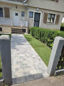 Verbundstein Randabschluss Detail – Pflasterarbeiten NISTA GmbH