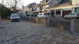 Verbundstein-Verlegung Gehweg – NISTA GmbH Weil am Rhein